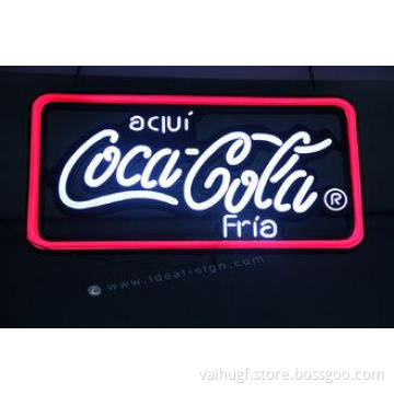 Outdoor LED Neon Coca Cola Light Sign / Message Word Letter
